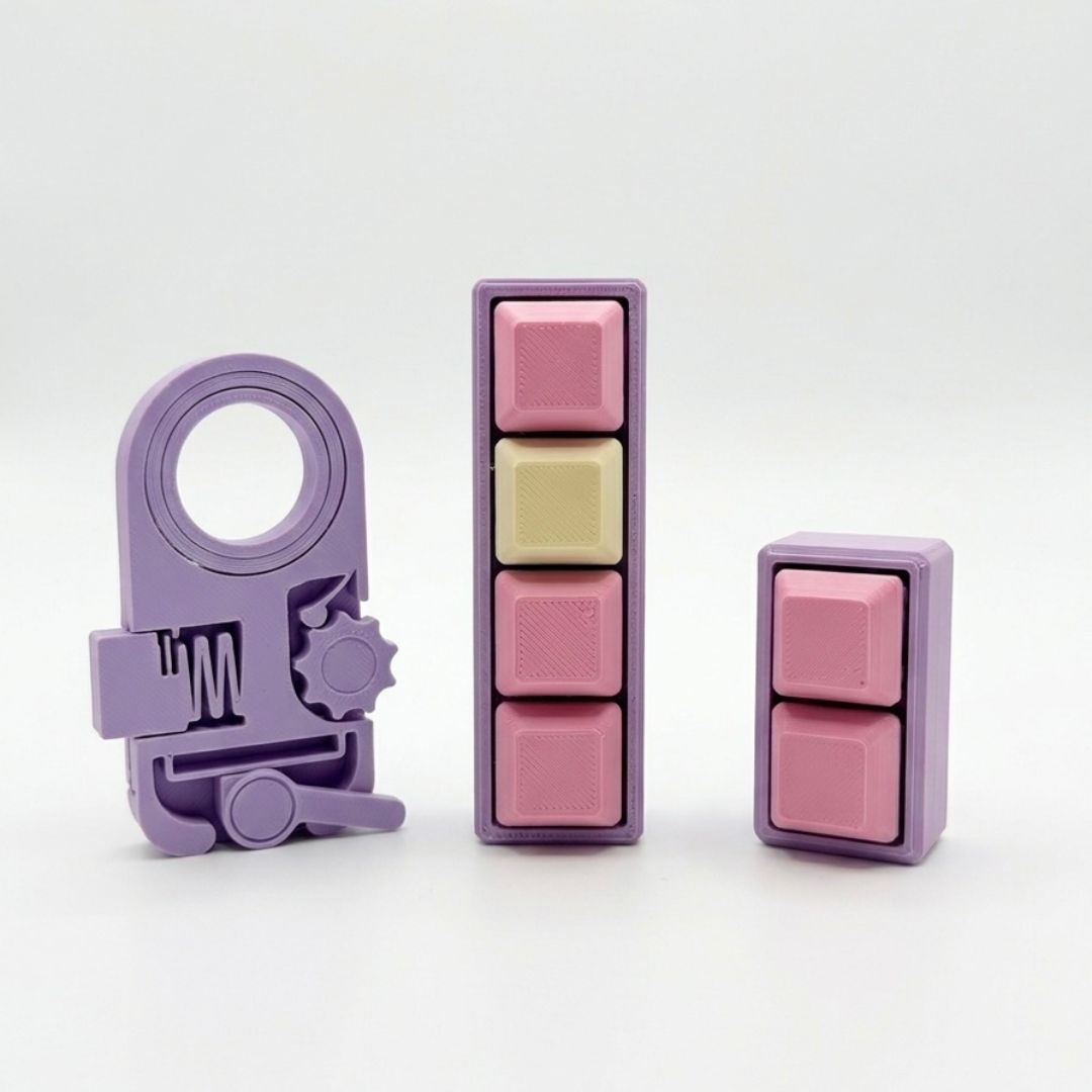 Kit Enfoque Táctil con slider, interruptor y botonera mecánica silenciosa